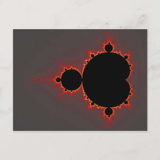 Originele Mandelbrot Set - Fractal Briefkaart (Voorkant)