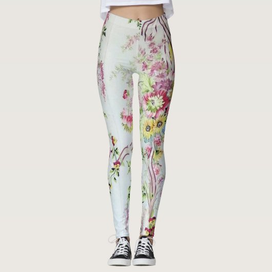 Originele Marie Antoinette Boudoir Versailles Leggings (Voorkant)