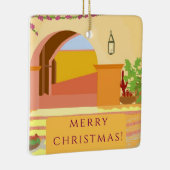 Originele Mexicaanse patio Keramisch Ornament (Rechts)