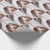 Originele Michelangelo-verf in sistin chapel Rome Cadeaupapier (Hoek)