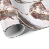 Originele Michelangelo-verf in sistin chapel Rome Cadeaupapier (Rol Hoek)