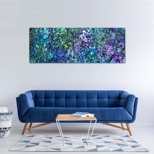 Originele moderne hedendaagse abstracte kunst canvas afdruk
