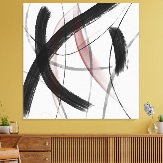 Originele moderne kunst Abstract Canvas Afdruk (Insitu (Woonkamer))