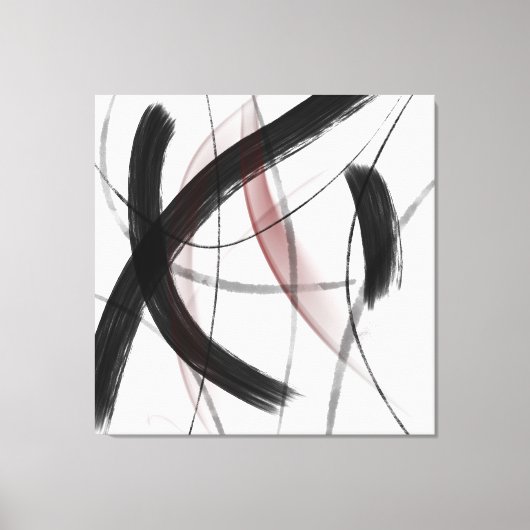 Originele moderne kunst Abstract Canvas Afdruk (Voorkant)