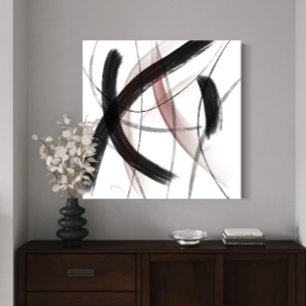 Originele moderne kunst abstract canvas afdruk