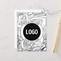 Originele moderne lijnkunst & uw logo