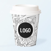 Originele moderne lijnkunst & uw logo