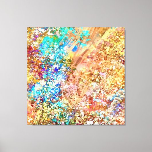 Originele moderne moderne abstracte kunst canvas afdruk (Voorkant)