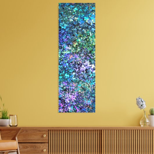 Originele moderne moderne abstracte kunst canvas afdruk (Insitu (Woonkamer))