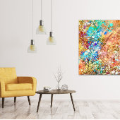 Originele moderne moderne abstracte kunst canvas afdruk