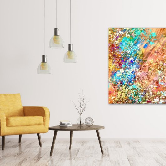 Originele moderne moderne abstracte kunst canvas afdruk
