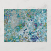 Originele moderne one of a kind Abstracte kunst on Briefkaart (Voorkant)