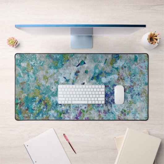 Originele moderne one of a kind Abstracte kunst on Bureaumat (Kantoor 1)