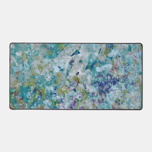 Originele moderne one of a kind Abstracte kunst on Bureaumat (Voorkant)