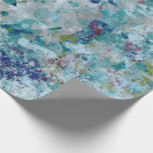 Originele moderne one of a kind Abstracte kunst on Cadeaupapier (Hoek)