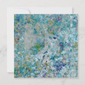 Originele moderne one of a kind Abstracte kunst on Kaart (Voorkant)