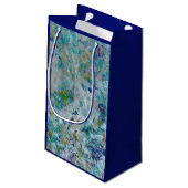 Originele moderne one of a kind Abstracte kunst on Klein Cadeauzakje (Achterkant Gekanteld)