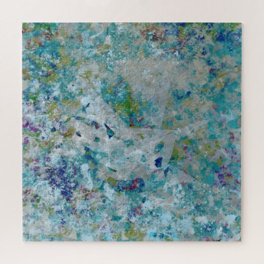 Originele moderne one of a kind Abstracte kunst on Legpuzzel (Horizontaal)