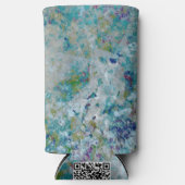 Originele moderne one of a kind Abstracte kunst on Seltzer Blikjeskoeler (Voorkant)