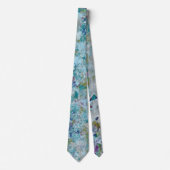 Originele moderne one of a kind Abstracte kunst on Stropdas (Voorkant)