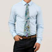 Originele moderne one of a kind Abstracte kunst on Stropdas