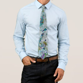 Originele moderne one of a kind Abstracte kunst on Stropdas