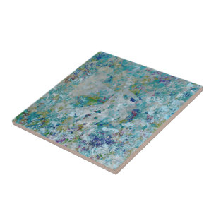 Originele moderne one of a kind Abstracte kunst on Tegeltje