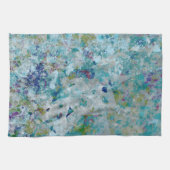 Originele moderne one of a kind Abstracte kunst on Theedoek (Horizontaal)