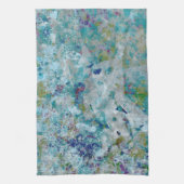 Originele moderne one of a kind Abstracte kunst on Theedoek (Verticaal)