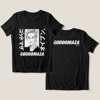 ORIGINELE MOMOKO HEAD BW MET VETTE TEKST ZWART Tri-Blend SHIRT