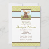 Originele Moose Baby shower uitnodiging (Voorkant)