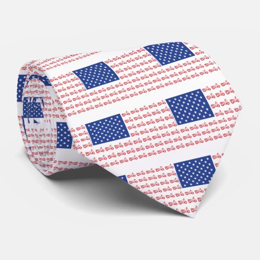 originele motorfiets- stropdas (Opgerold)