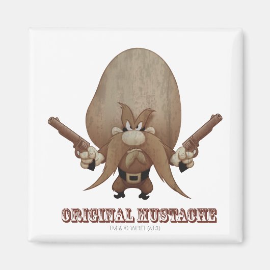 Originele Mustache Magneet (Voorkant)