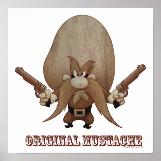 Originele Mustache Poster (Voorkant)