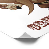 Originele Mustache Poster (Hoek)