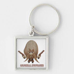 Originele Mustache Sleutelhanger
