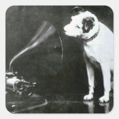 Originele Nipper Vierkante Sticker (Voorkant)