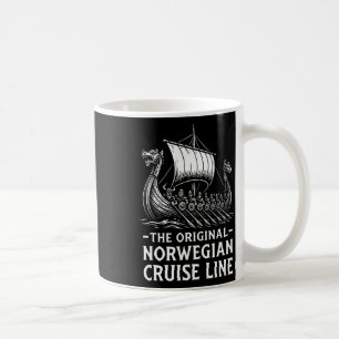 Originele Noorse Cruise Line Viking Humor Grappig Koffiemok