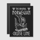 Originele Noorse cruiselijn - nostalgische reis (Voorkant / Achterkant)