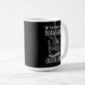 Originele Noorse cruiselijn - nostalgische reis Koffiemok (Voorkant rechts)