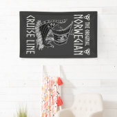 Originele Noorse cruiselijn - nostalgische reis Spandoek (Insitu)