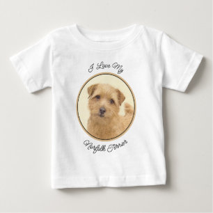 Originele Norfolk Terrier Schildering - Honden Kun
