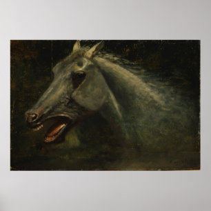 Originele olieverfschets voor "The Last of the Buf Poster