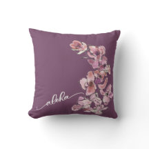 Originele Orchidee Aloha Worp Kussen 40 x 40 cm