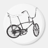 Originele oude schoolfiets magneet (Voorkant)