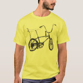 Originele oude schoolfiets t-shirt (Voorkant)