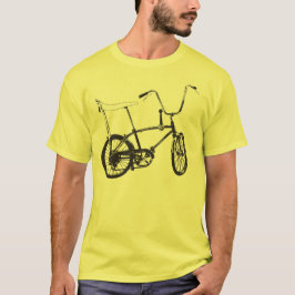 Originele oude schoolfiets t-shirt