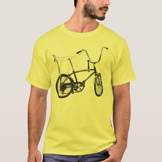 Originele oude schoolfiets t-shirt (Voorkant)