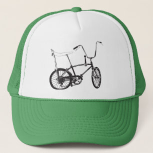 Originele oude schoolfiets trucker pet