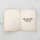 Originele  Papier Pastel Appeltaart Moederdag Kaart (Binnen)